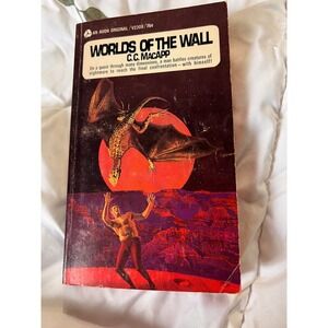 Worlds of the Wall, C C Macapp, Avon 1969 science fiction pulp paperback